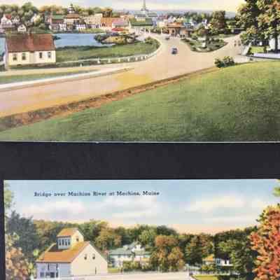 Sample postcards, color