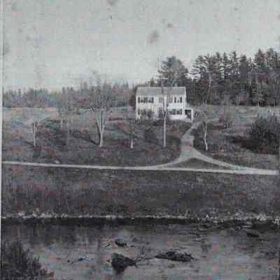 Nathaniel Hobart House, Edmunds, Maine, 19th century views