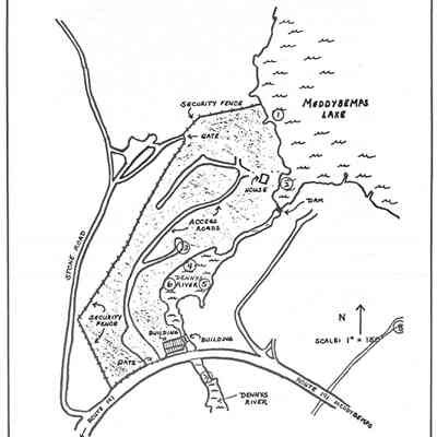 Eastern Surplus Company Site, on the Dennys River, in Meddybemps, Maine