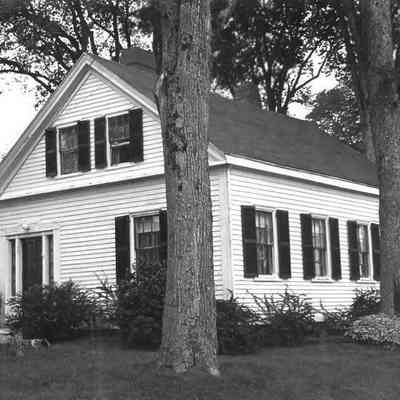 Ebenezer and Lyman K. Gardner House, The Lane, Dennysville, Maine.: Photograph by Frank Beard for the Maine Historic Preservation Commission, 1980