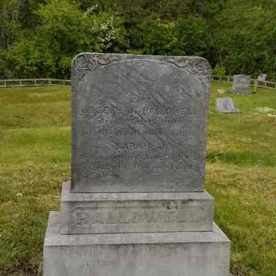 Joseph Hallowell Grave