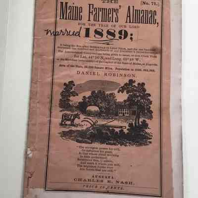 Maine Farmers' Almanac