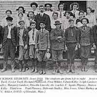 Dennysville High School Students, Dennysville, Maine c. 1910