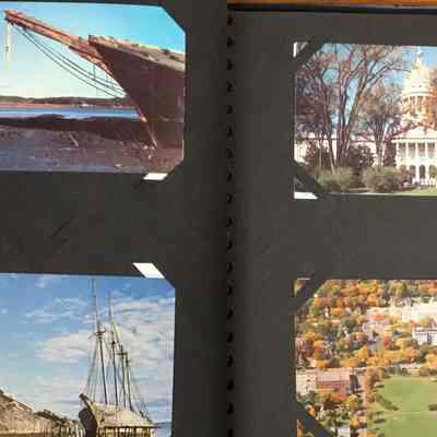 Sample post cards, color