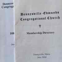 Church Membership Lists, Dennysville-Edmunds Congregational Church