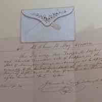 Marriage Certificate Signed by James M. Lincoln