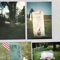 Gravestones in Dennysville, Maine Cemetery