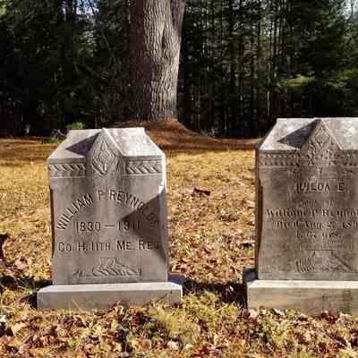 Civil War Era Cemetery in Marion, Maine