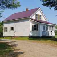 Benjamin Hobart House, rebuilt in Edmunds, Maine