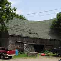          Barn on Cemetery Road.; A once proud barn in a state of collapse on the way to the Dennysville Town Cemetery in 2013.
   