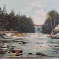          Dennys River Upper Falls
   