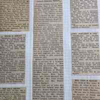 Obituaries Collected by Edith and Rebecca Hobart