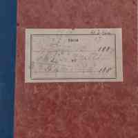          Notebook containing an inventory of the estate of Benjamin Hobart
   