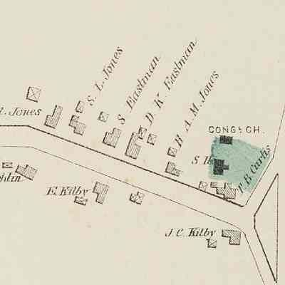 King Street, Dennysville, Maine, 1881