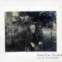          James Fred Gardner, Dennysville, Maine; James Fred Gardner was the son of Ebenezer Gardner,  and first cousin to Fred L. Gardner of Dennysville, Maine.
   