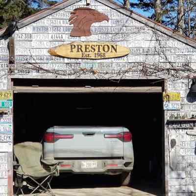 Preston's Garage. Dennysville, Maine