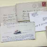 Correspondence of Naomi Cooper Johnson