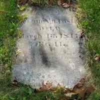          Solomon Foster Gravestone, Dennysville Town Cemetery; Gravestone of Solomon Foster, who built his house on the the Lane in Dennysville.  He died on March 13, 1847, aged 41.
   