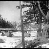 Lower Bridge in Winter, Dennys River, Maine, c. 1885