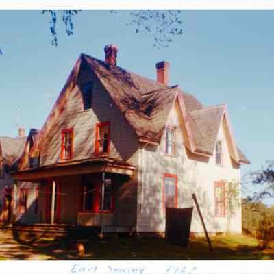 Cyrus Kilby House while it was serving as the home for the Seavey family in 1968.: Modern view of the Cyrus Kilby House , while it was occupied by the Seavey family in Dennysville.