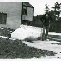          Images of Springtime Ice on the Dennys River, Dennysville, Maine
   