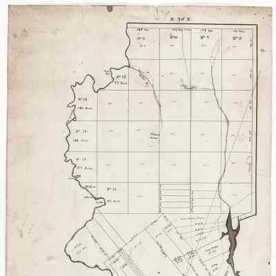Map: Dennysville c. 1825