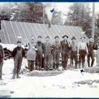          Woods Camp Crew, Dennysville, Maine
   