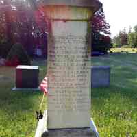          Children of Elijah A. and Sarah G. Wilder, Dennysville Town Cemetery
   