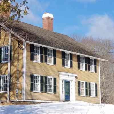 Mill House, Built by Theodore Lincoln Jr., Dennysville, Maine