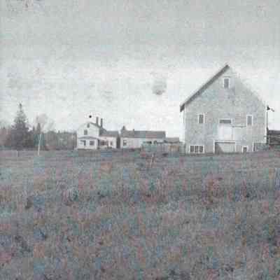 Nathaniel Hobart house, Edmunds, Maine c. 1870: Long view of the Nathaniel Hobart House, Edmunds Maine.  The handsome barn was completed in in 1861, the year the Civil War began.