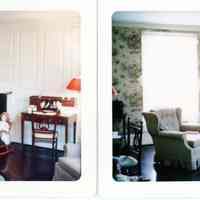          Two views of the Master Bedroom.
   