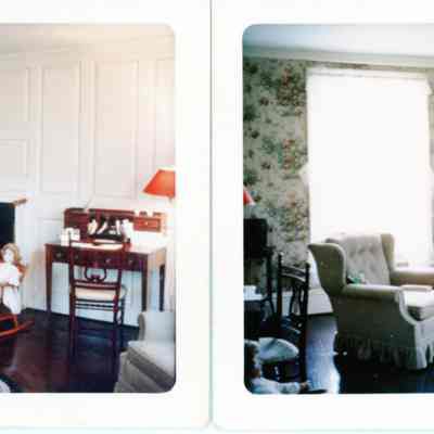 Two views of the Master Bedroom.
