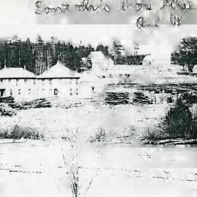 Boarding House Building in it's original location.