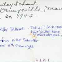          Picture identification; Daughter's of Keith H. and Elinor (Nellie) L. Kilby
   