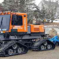          Trail grooming equipment at the ATV Club in Dennysville Maine
   