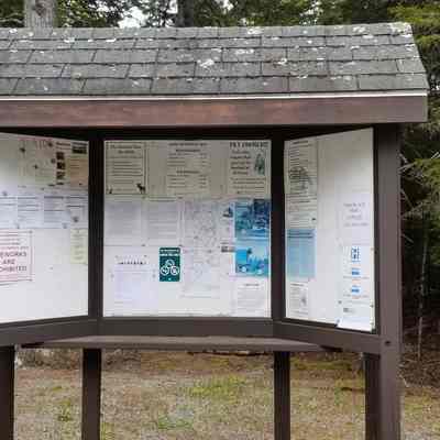 Cobscook Bay State Park, Notice Board at Ranger's Station, Edmunds, Maine