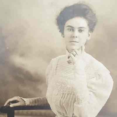 Seven Matted Photographs Collected by Naomi Cooper Johnson