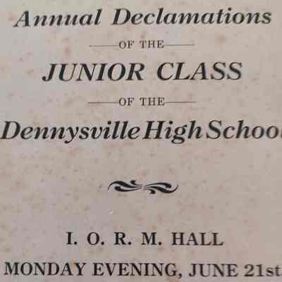 Paper Ephemera of Dennysville