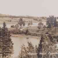          H. H. Hobart House, Edmunds, Maine; Photo taken from Dennysville side of.the Dennys River.
   