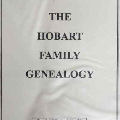 Hobart Family Genealogy by Charles E. Hobart