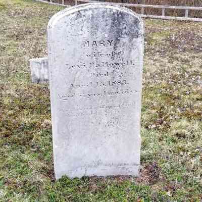 Mary Wife of Levi Hallowell