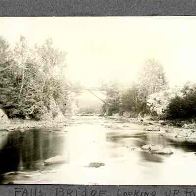 Falls Bridge Looking Up River, Dennys River, Maine: Phoro courtesy of The Tides Institute, Eastport, Maine