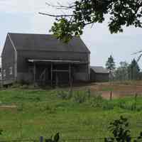          Zenas Wilder's Barn, Cemetery Road, Dennysville, Maine
   