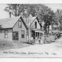 Two Drugstores on New Road Hill, Dennysville, Maine