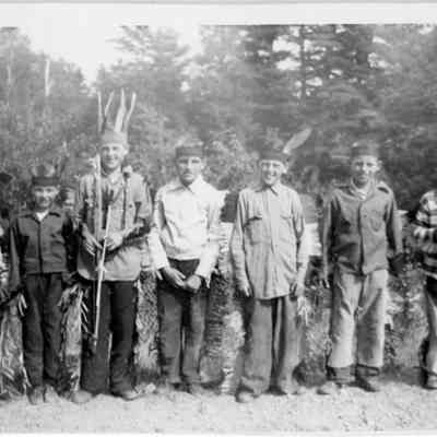 Sunday School Play, Dennysville, Maine