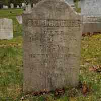 Benjamin R. Jones, Surveyor, Gravestone