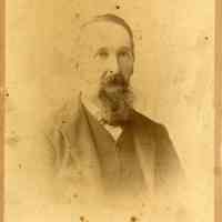          Daniel Morong, a Civil War Veteran from Edmunds, Maine; Photograph on a studio card from Dunshee and Hill, 22 Winter Street, Boston, Massachusetts
   