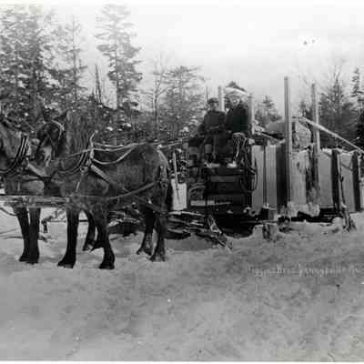 Woods Roads Water Cart for Icing