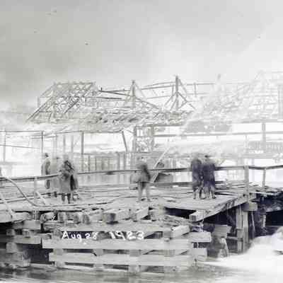 Building Fire at Unknown Location, August 28, 1923