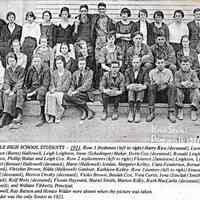 Dennysville High School Students, Dennysville, Maine 1921